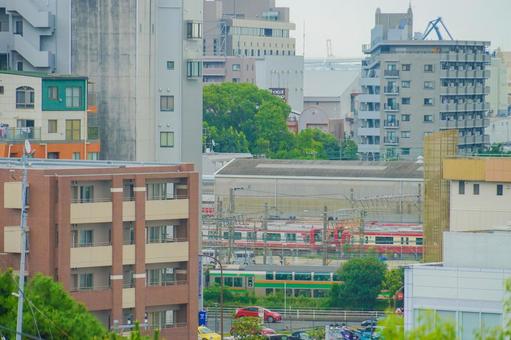 Residential area in Kanagawa Ward, Yokohama City, JPG