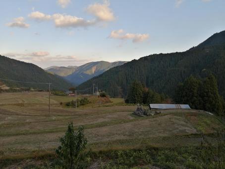 日本の里山の写真