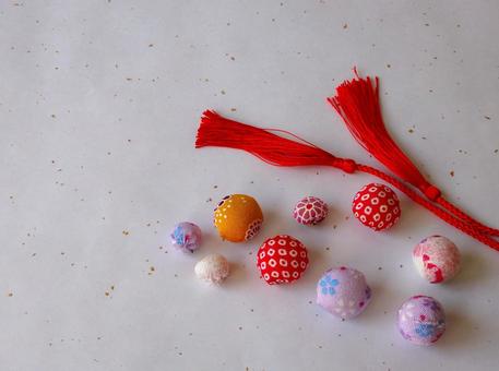 華やぐ新春の願い 正月,背景,正月飾りの写真素材