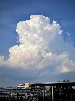 入道雲 入道雲の写真