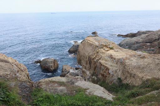 Photo, sea, coastal, rock, 