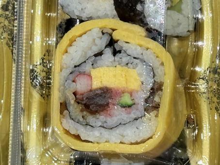 巻き寿司 巻き寿司 巻き寿司,お寿司,パックの写真素材
