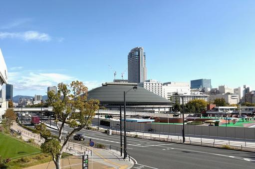 グリンアリーナ 広島市,総合体育館,外観の写真素材