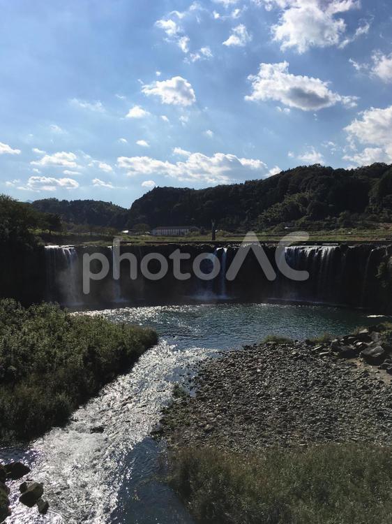 原尻の滝 原尻の滝,豊後大野市,滝の写真素材