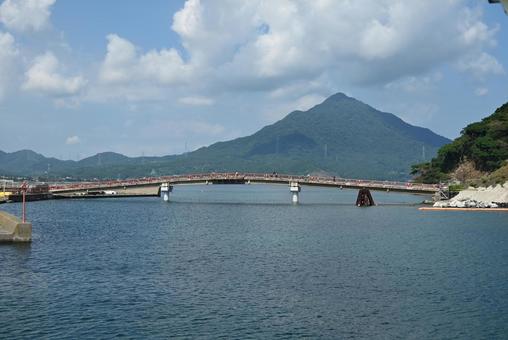 福井若狭稲根島の橋 福井若狭稲根島の橋の写真
