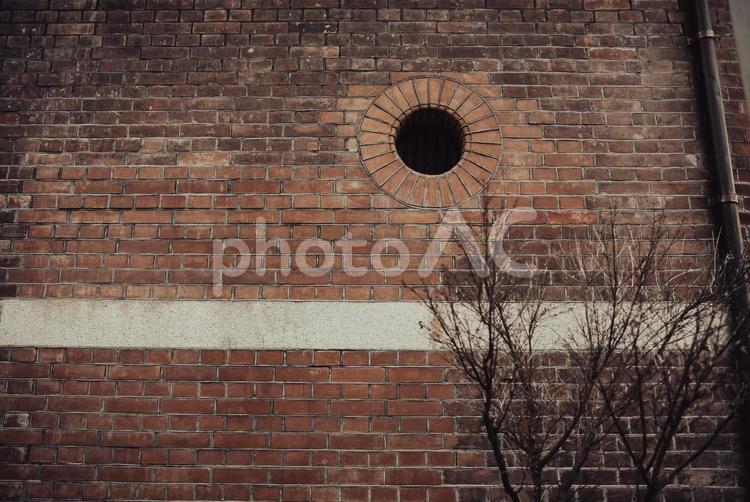レンガ造の建物の写真 レンガ,煉瓦,レトロの写真素材