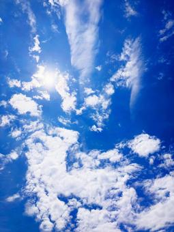 夏空 夏空の写真