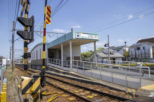 小垣江駅 小垣江駅 小垣江,小垣江駅,名鉄の写真素材