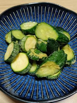 きゅうりの辛子漬け きゅうり,キュウリ,胡瓜の写真素材