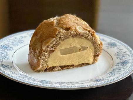 Photo, cake, caramel, mousse, 