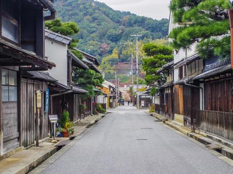 【滋賀県】近江八幡市・新町通り 近江八幡,新町通り,近江八幡市の写真素材