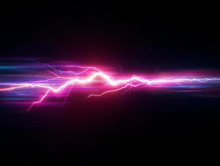 宇宙を駆ける雷のエネルギー 宇宙を駆ける雷のエネルギーの写真