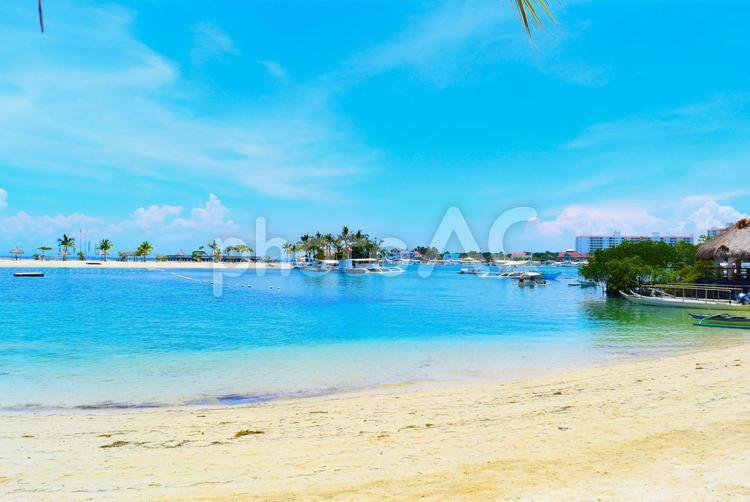 【フィリピン・セブ島】セブ島の海 セブ島,セブ,リゾートの写真素材