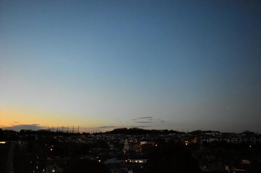 Photo, evening, evening sky, sunset, 