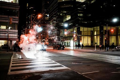 Night view of the hotel street, JPG Night view of the hotel street, JPG