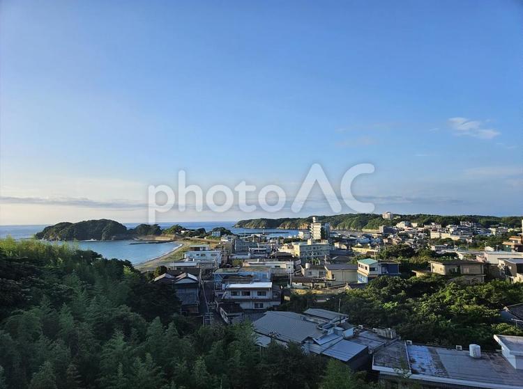 鳥羽市　相差町の眺め 鳥羽市,伊勢志摩,相差町の写真素材