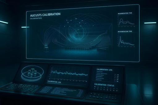 音場キャリブレーションの写真