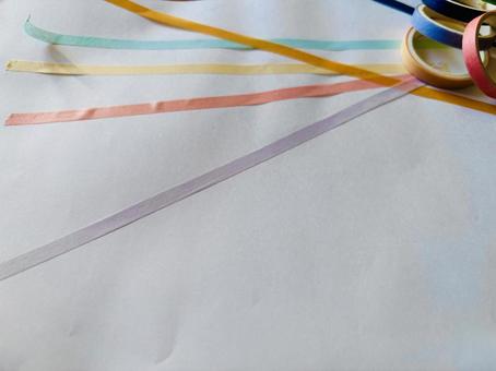 マスキングテープ、コピースペース マスキングテープ,テープ,マスキングの写真素材