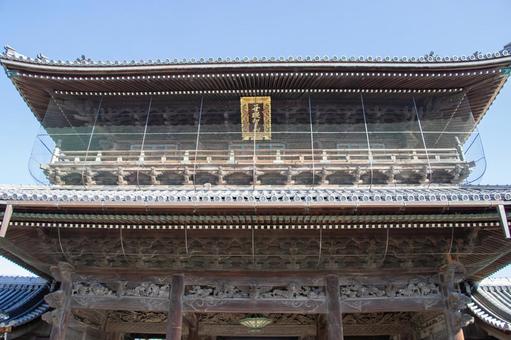 長浜御坊 山門 長浜御坊 山門 長浜御坊,山門,長浜別院大通寺の写真素材