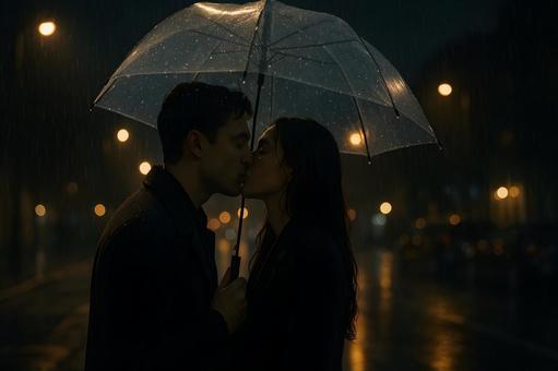 雨夜のキスの写真