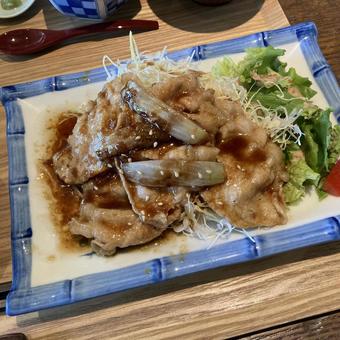 豚肉の生姜焼き〜外食 豚肉の生姜焼き〜外食 食事,豚肉,生姜焼きの写真素材