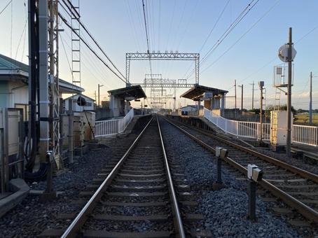 近鉄 電車 車窓から　2 電車,線路,鉄道の写真素材
