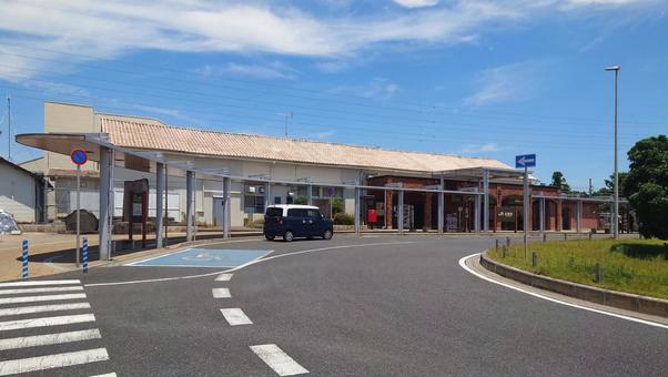 JR総武本線東金線成東駅 千葉県山武市 JR総武本線東金線成東駅 千葉県山武市 成東駅,jr,東金線の写真素材