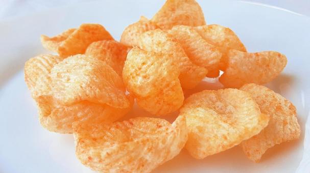 チーズ味スナック菓子・1 チーズ味スナック菓子・1の写真
