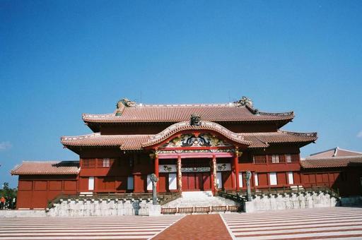 首里城２ 首里城,琉球王国,沖縄の写真素材