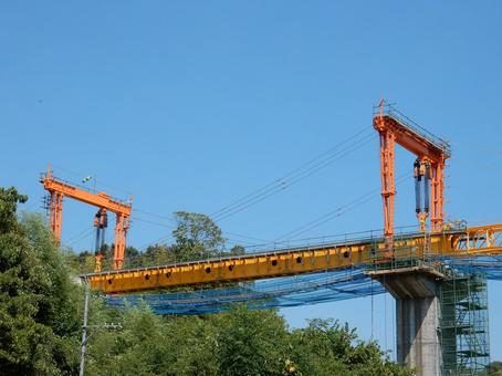 【工事写真】道路建設現場 【工事写真】道路建設現場 道路,橋梁,架設の写真素材