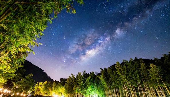 七夕 天の川 七夕 天の川の写真