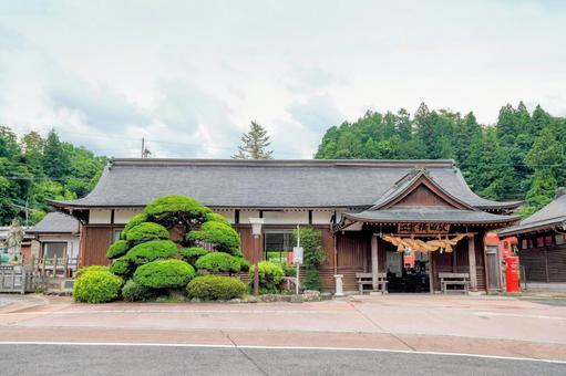 JR木次線の出雲横田駅 JR木次線の出雲横田駅の写真