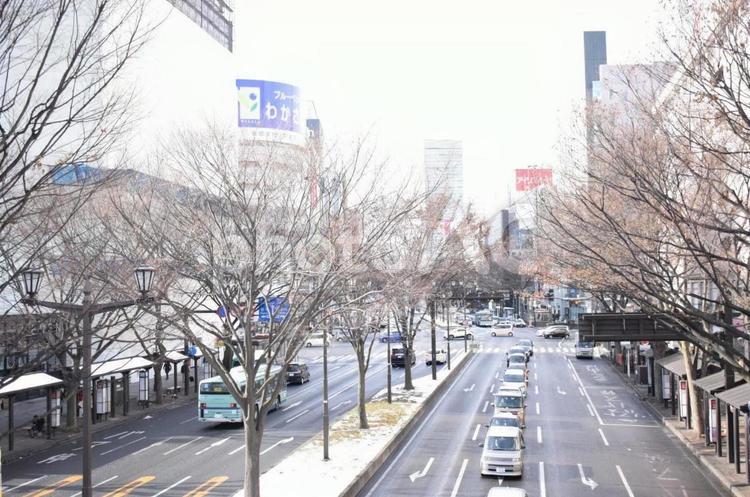 仙台市街 仙台市,仙台,街並みの写真素材