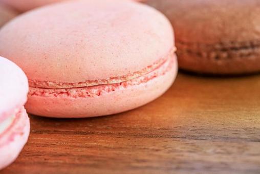 Macaroons close-up, JPG