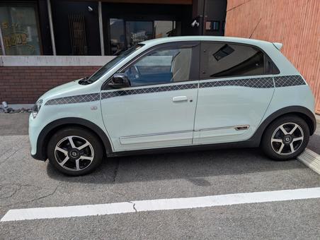 ルノートゥインゴ3 ルノートゥインゴ3 トゥインゴ,twingo3,renaultの写真素材