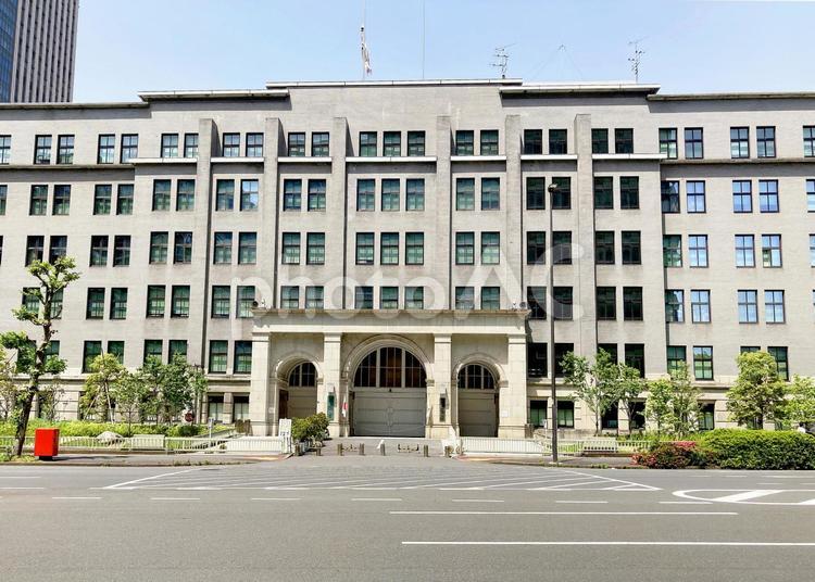 東京風景・財務省 財務省,国税庁,行政機関の写真素材