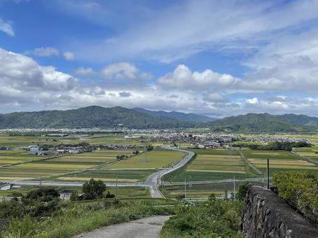 のどかな風景 のどかな風景の写真