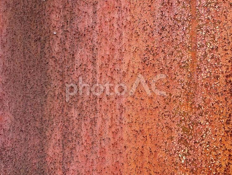 金属の赤さび① 鉄,金属,サビの写真素材