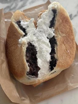 あんクリームパン あんクリームパンの写真