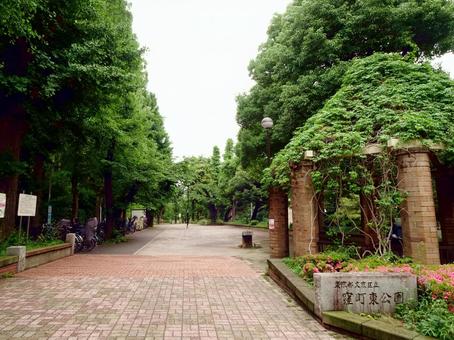 東京都文京区立窪町東公園 東京都文京区立窪町東公園,東京都文京区大塚３丁目,公園の写真素材