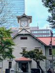 札幌市時計台 北海道,北海道旅行,札幌市時計台の写真素材