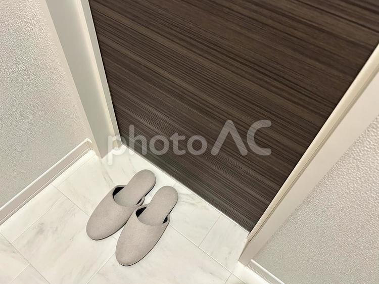 スリッパ 扉,インテリア,スリッパの写真素材