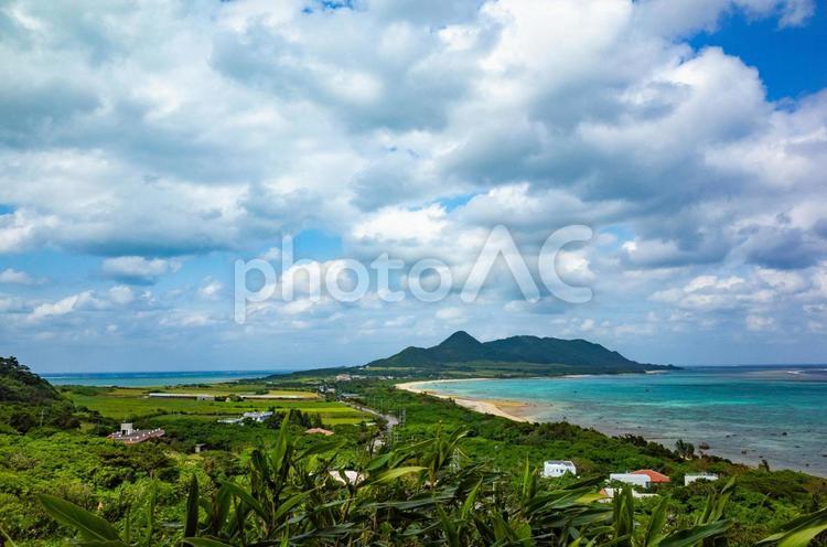 石垣島の風景 沖縄,石垣島,離島の写真素材