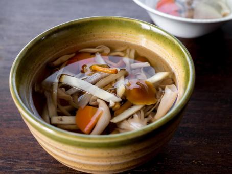 きのこ汁 きのこスープ きのこ汁 きのこスープ きのこ汁,きのこスープ,茸味噌汁の写真素材