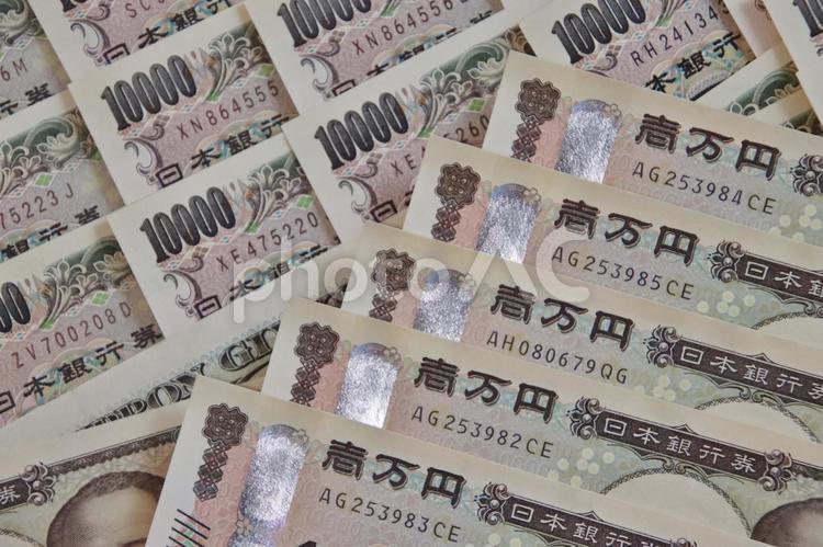 壱万円札のイメージ 円,日本円,お札の写真素材