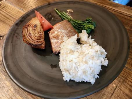 焼き魚プレート 焼き魚プレートの写真