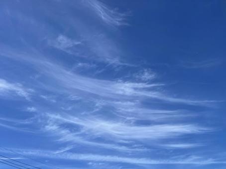空の雲 空の雲の写真