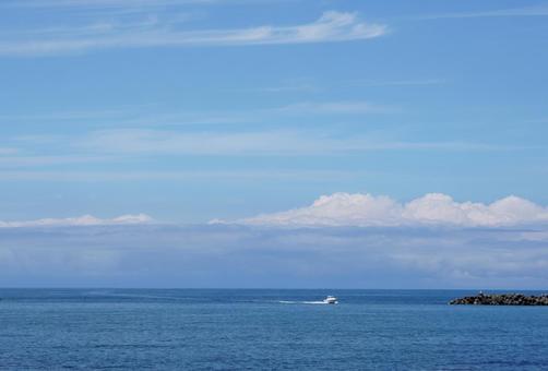 晴天 海 晴天 海の写真
