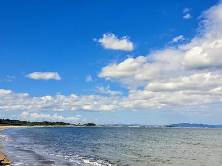 空と海と 空と海との写真