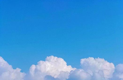 空 雲 青空 空 雲 青空の写真